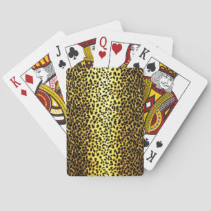 Baraja De Cartas Papel tapiz Leopard Animal Print