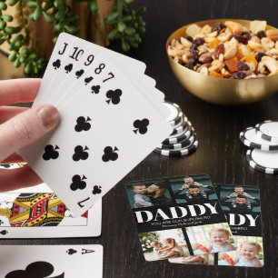 Baraja De Cartas Papi eres nuestro Personalizado de superhéroes Col