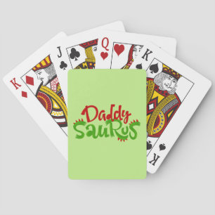 Baraja De Cartas Papi Saurus Dinosaurios