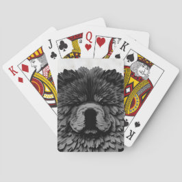 Baraja De Cartas PAPIER MIRAGE Chow Negro