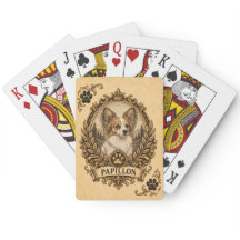 Papillon, Arte Perro Antiguo