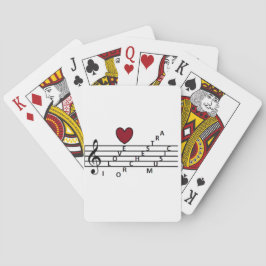 Baraja De Cartas Para el amante de la música orquistra