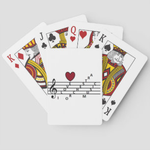 Baraja De Cartas Para el amante de la música orquistra