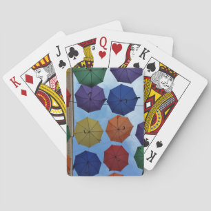 Baraja De Cartas Paraguas coloridos