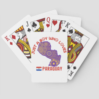 Baraja De Cartas Paraguay País Suramericano
