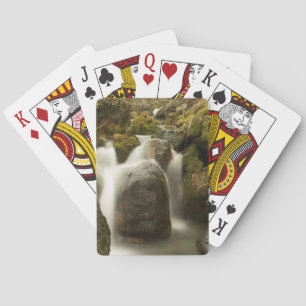 Baraja De Cartas Paraiso Tropical Cascada Agua Playa Destino