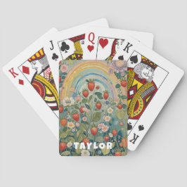 Baraja De Cartas Parche de fresa caprichoso