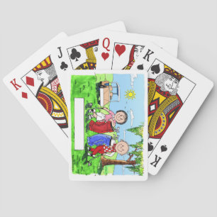Baraja De Cartas Pareja de golf - Personalizado personalizado