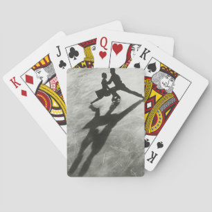 Baraja De Cartas Pares del patinaje de hielo
