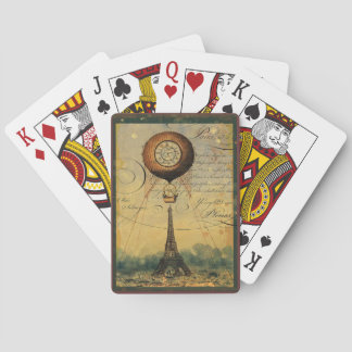 Baraja De Cartas Paris Eiffel Tower Steampunk