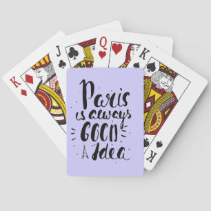 Baraja De Cartas París es siempre una buena idea