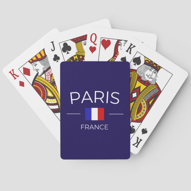 Baraja De Cartas Paris France (Reverso)