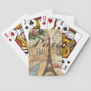 Baraja De Cartas París Francia Viajes de arte colorido