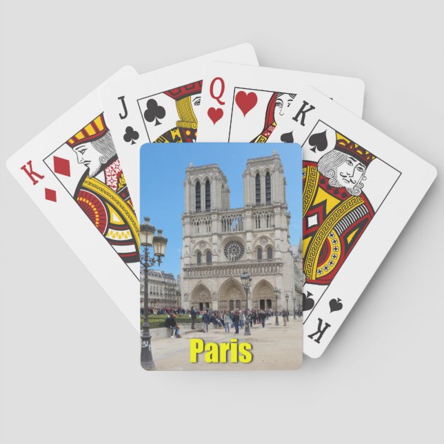 Baraja De Cartas PARIS Notre Dame (Reverso)