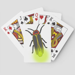 Baraja De Cartas paro relámpago iluminado