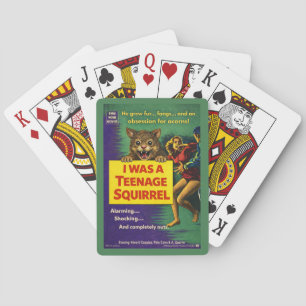 Baraja De Cartas Parodia de Ardilla Adolescente