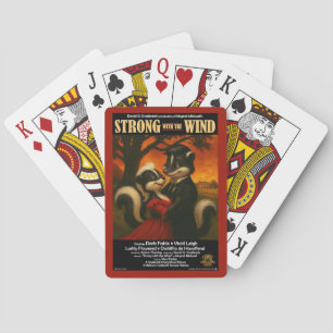 Baraja De Cartas Parodia de la película Fuerte con el Viento