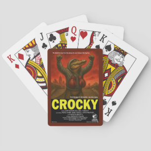 Baraja De Cartas Parodia de película clásica Crocky