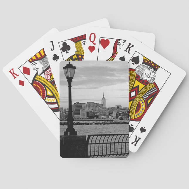 Baraja De Cartas Parque de baterías Ciudad II (Reverso)