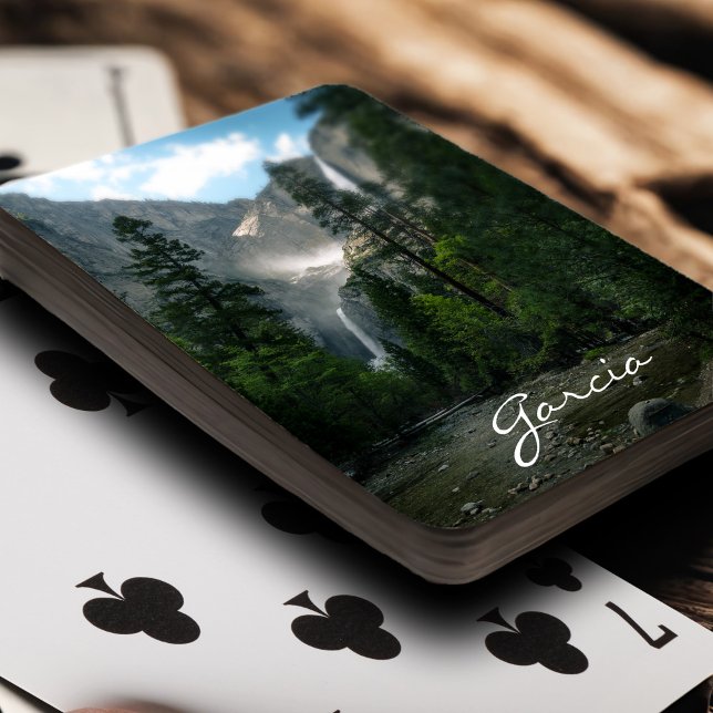 Baraja De Cartas Parque de California en Yosemite Falls (Yosemite playing cards)