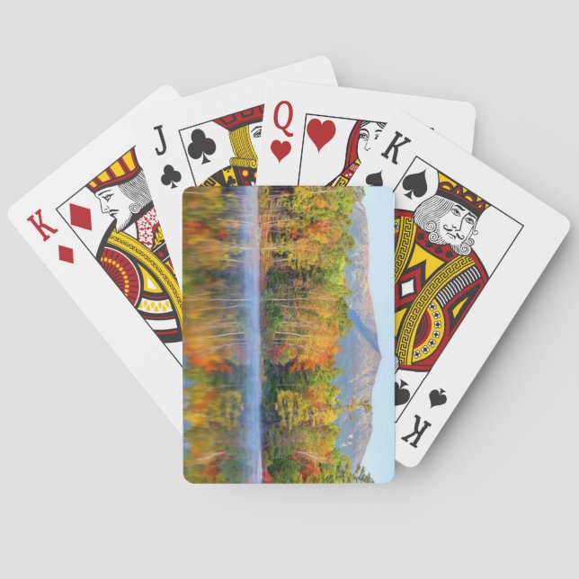 Baraja De Cartas Parque Estatal Baxter, Maine (Reverso)