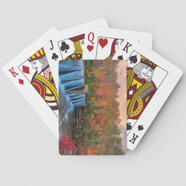 Baraja De Cartas Parque estatal DeSoto, Alabama (Reverso)