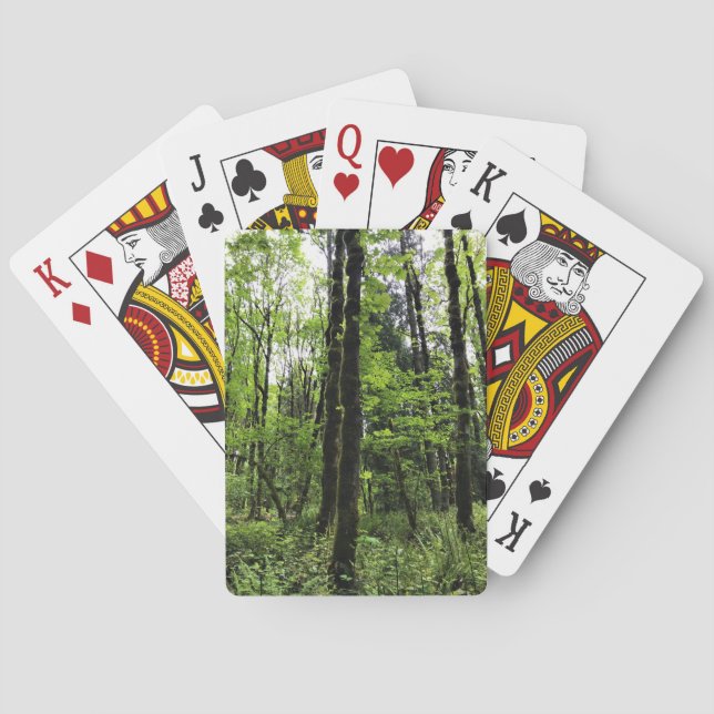 Baraja De Cartas Parque Estatal Elijah Bristow, Dexter, Oregón (Reverso)
