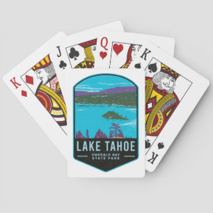 Baraja De Cartas Parque Estatal Lake Tahoe Emerald Bay