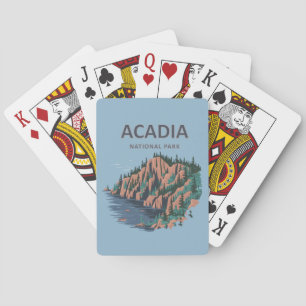Baraja De Cartas Parque nacional Cadillac