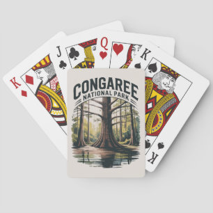 Baraja De Cartas Parque Nacional Congaree Wilderness de Carolina de