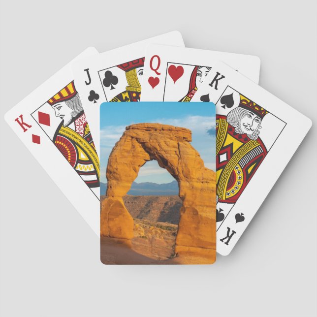Baraja De Cartas Parque Nacional de los Arcos MOAB Utah (Reverso)