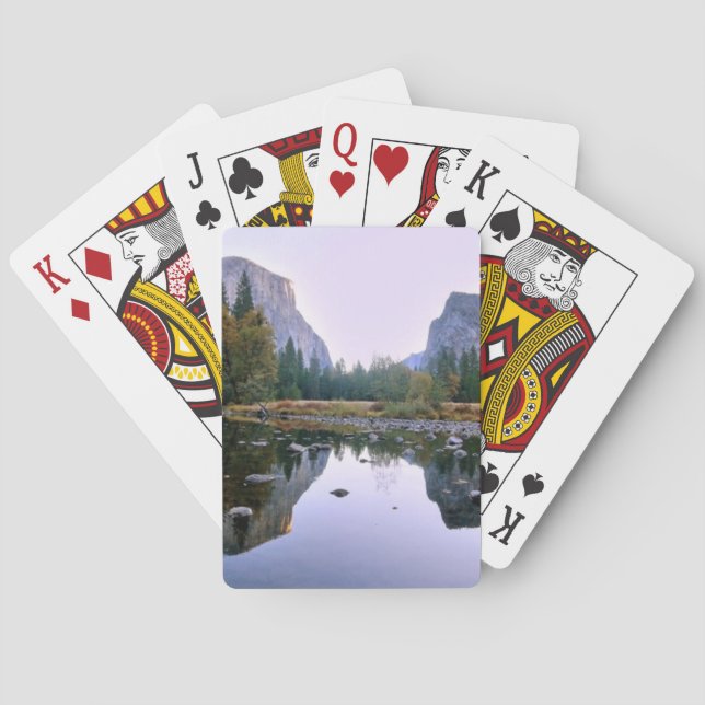 Baraja De Cartas Parque nacional de Yosemite (Reverso)