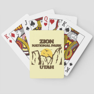 Baraja De Cartas Parque nacional de Zion