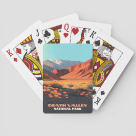 Baraja De Cartas Parque Nacional Death Valley Poppies California