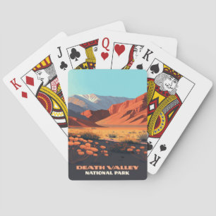 Baraja De Cartas Parque Nacional Death Valley Poppies California