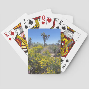 Baraja De Cartas Parque Nacional Del Árbol Joshua En Bloom