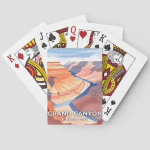 Baraja De Cartas Parque Nacional del Gran Cañón Aquarela Viaje