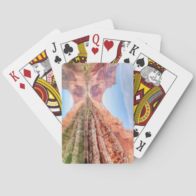 Baraja De Cartas Parque nacional del Gran Cañón, Arizona (Reverso)
