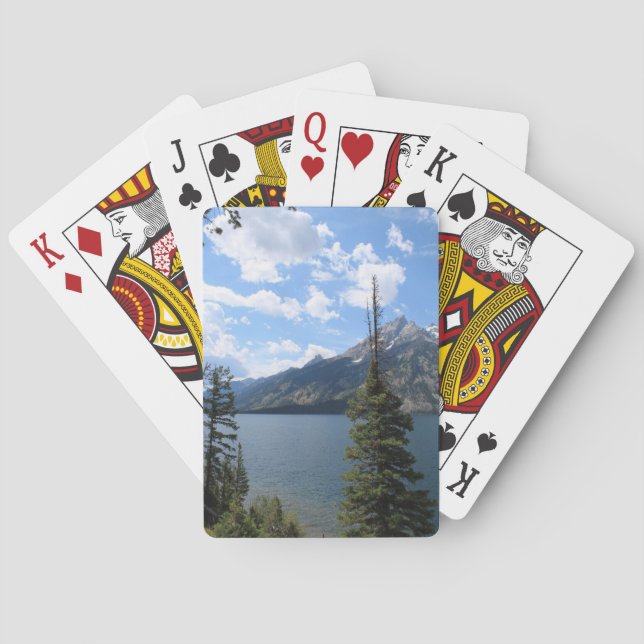 Baraja De Cartas Parque nacional del Gran Tetón (Reverso)