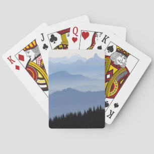 Baraja De Cartas Parque Nacional del Monte Rainier Montañas Casca