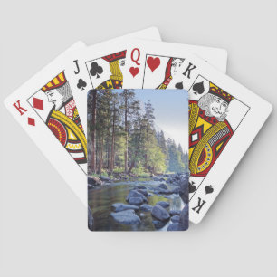 Baraja De Cartas Parque nacional del río el Yosemite de Merced en