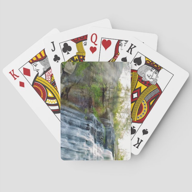 Baraja De Cartas Parque Nacional del Valle de Cuyahoga, Ohio (Reverso)