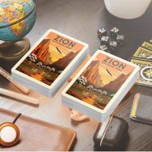 Baraja De Cartas Parque nacional del Zion