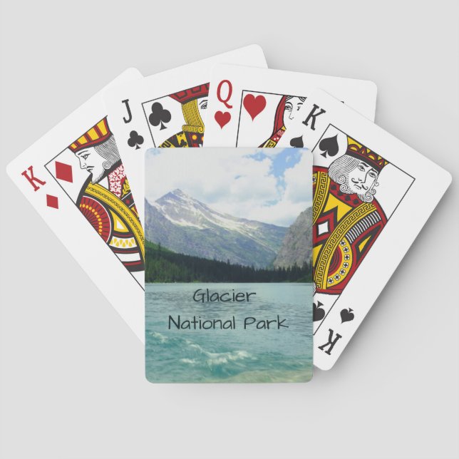Baraja De Cartas Parque Nacional Glaciar Montana (Reverso)