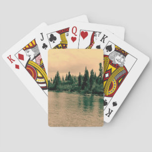 Baraja De Cartas Parque Nacional Grand Teton. Paisaje impresionante