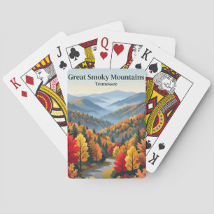 Baraja De Cartas Parque Nacional Grandes Montañas Humeantes EE. UU.