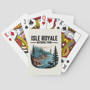 Baraja De Cartas Parque nacional Isle Royale