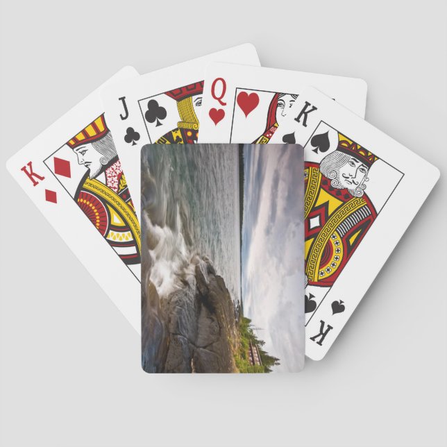 Baraja De Cartas Parque nacional Isle Royale, Michigan (Reverso)
