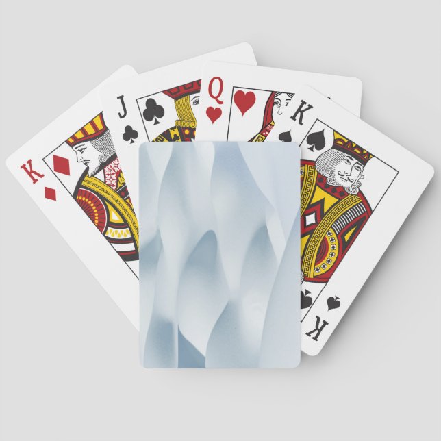 Baraja De Cartas Parque Nacional Jasper, Monedas de Nieve (Reverso)