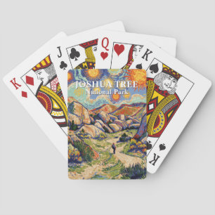 Baraja De Cartas Parque Nacional Joshua Tree Senderismo Van Gogh Vi